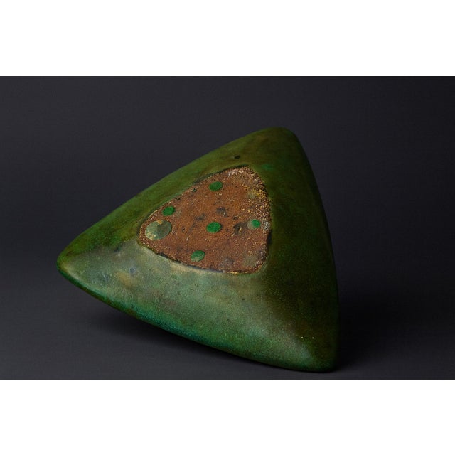 Mid-Century Modern Ripple-Edge Lava Tray (1960s) For Sale - Image 3 of 3