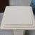 Vintage Cream White Pedestal Table Base Only For Sale - Image 4 of 7