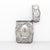Metal Antique Blackinton & Co. Palm Leaf Tropical Sterling Silver Matchsafe or Vesta For Sale - Image 7 of 15