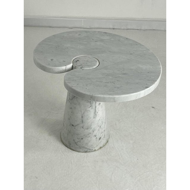Stone Carrara Marble Coffee Table by Angelo Mangiarotti for Skipper, 1971 For Sale - Image 7 of 12