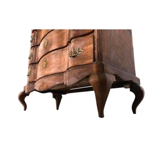 Dutch Baroque Four-Drawer Chest on Stand, 18th Century For Sale - Image 13 of 14