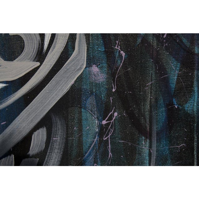 Early 21st Century Natalia Vypritskaia, Smile, Acrylic on Canvas For Sale - Image 5 of 8