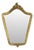 Baroque French Crested Mirror with Gold Leaf Gilt, 1960s For Sale