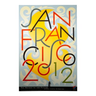 Original San Francisco Olympic Summer Games Poster, 2002 by Michael Mabry For Sale