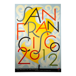 Original San Francisco Olympic Summer Games Poster, 2002 by Michael Mabry
