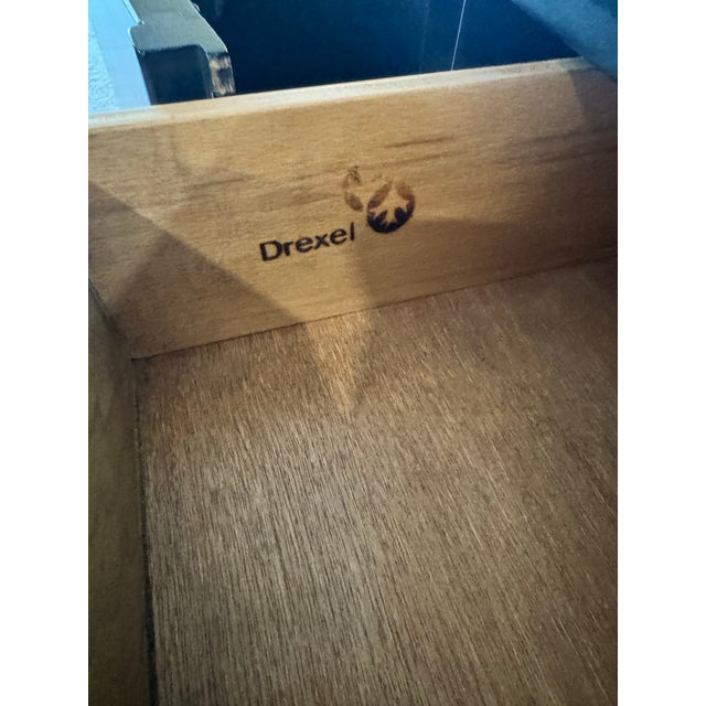 Chinoiserie 1980s Drexel Et Cetera Chinoiserie Flip-Top Server For Sale - Image 3 of 7