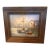 Vintage Oil on Board Harbor Scene Signed Markey For Sale