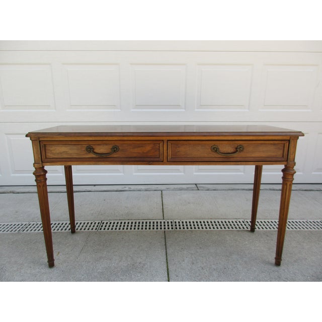 Henredon Neoclassical Console Table Chairish