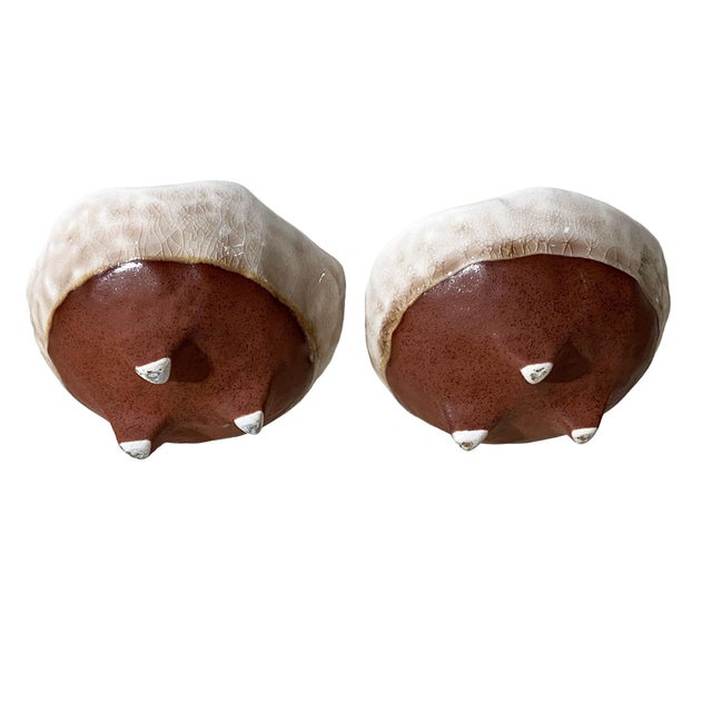 Vintage Set of Two Chinoiserie Ceramic Bowls For Sale In New York - Image 6 of 10