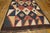Asian 1920s Multicolor Geometric Kilim Antique Central Asian Tajik Rug Flat-Weave 6'8" X 15'8" Wool Carpet For Sale - Image 3 of 7