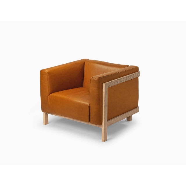 Minimalist Modern Lounge Chair by Julien Renault For Sale - Image 6 of 18