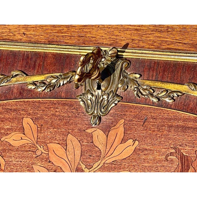 Louis XV Donkey Desk by François Linke For Sale - Image 4 of 13