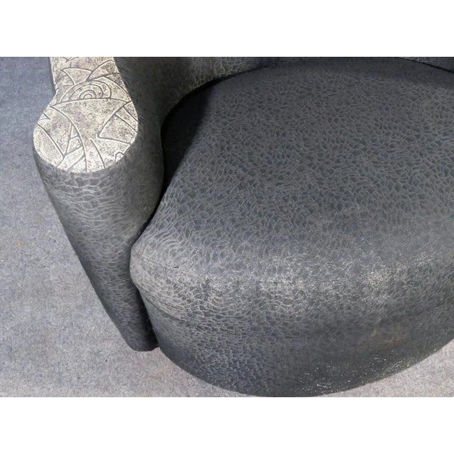 Mid 20th Century Corkscrew Lounge Chairs - 2 Pieces For Sale In New York - Image 6 of 7