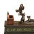 Folk Art Vintage-Style Cast Iron Mechanical "Cat and Mouse" Coin Bank - Whimsical Folk Art For Sale - Image 3 of 10
