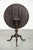 Antique Round English Tilt-Top Table, 1700s For Sale - Image 6 of 14