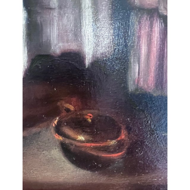 Contemporary After Chardin — French Old Masters Style Painting in Ornate Frame For Sale - Image 3 of 6