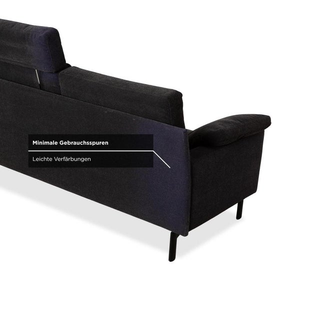 Grey Fabric Ala Two-Seater Sofa with Manual Function from COR For Sale - Image 13 of 18