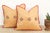 Gold Pair of Naksh Zardozi-Embroidered Silk Pillow Covers For Sale - Image 8 of 8