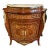 French Style Copper Commode Marble Topped For Sale
