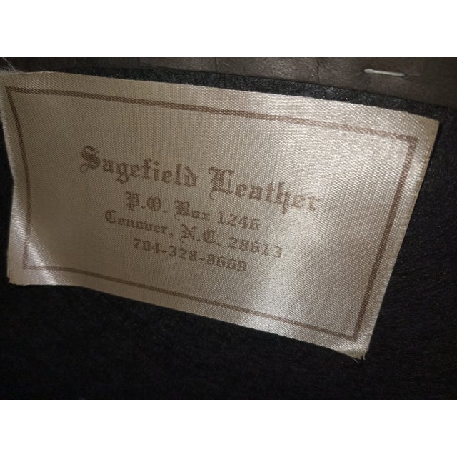 Animal Skin 1990s Experience Timeless Comfort With Sagefield Leather For Sale - Image 7 of 12