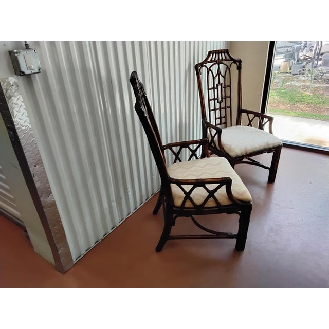 Lexington Furniture Lexington Royal Kahala Dining Chairs For Sale - Image 4 of 10