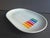 Offered is a large pill shaped oval serving platter by Block in their Sextet pattern in the Harmony color wave. The line...
