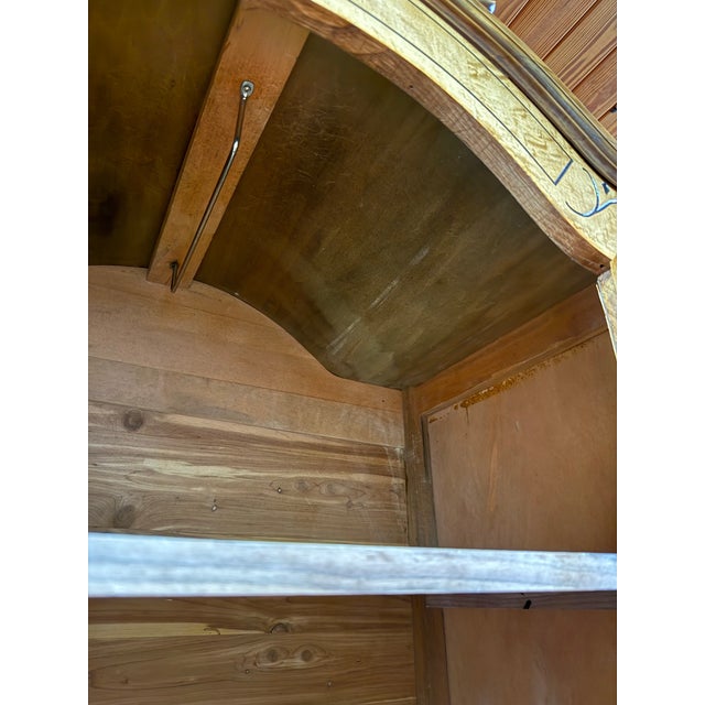 Early 20th Century Walnut Armoire For Sale - Image 9 of 11