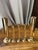 Tubular Candlesticks and Bud Vases in Brass, 1950s, Set of 5 For Sale - Image 3 of 15