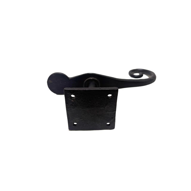 Metal Vintage Hand-Forged Cast Iron Shutter Stops or Latches, Set of 9 For Sale - Image 7 of 7