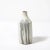 Mid-Century Modernist Ceramic Vase in Light Grey W/ Muted Blue Drip Detailing For Sale - Image 4 of 12