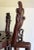 Mid 20th Century Asian Rosewood Hongmu Dragon Glass Side Table For Sale - Image 9 of 13