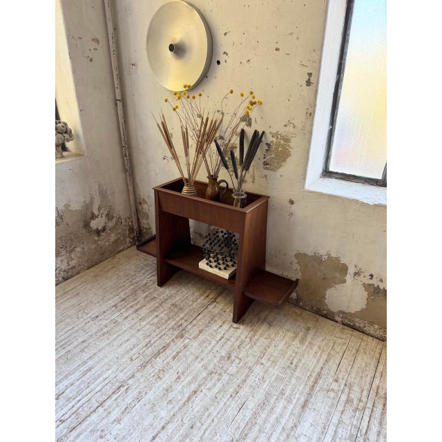 Constructivist Rosewood Planter, 1950s For Sale - Image 17 of 18