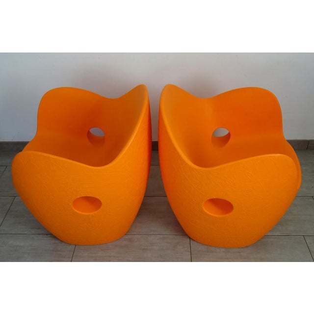 2000 - 2009 O-Nest Armchairs by Tord Boontje for Moroso, Italy, 2006, Set of 2 For Sale - Image 5 of 11