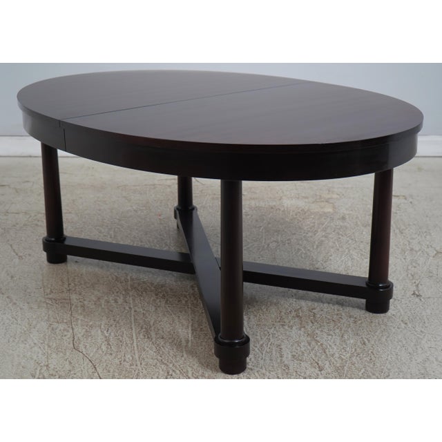 Age: Approx: 20 Years Old Details: Barbara Barry Collection Column Sides High Quality Construction Neoclassical Style Dark...
