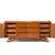Brown Vladimir Kagan Style Mid Century Walnut Lowboy Dresser For Sale - Image 8 of 9