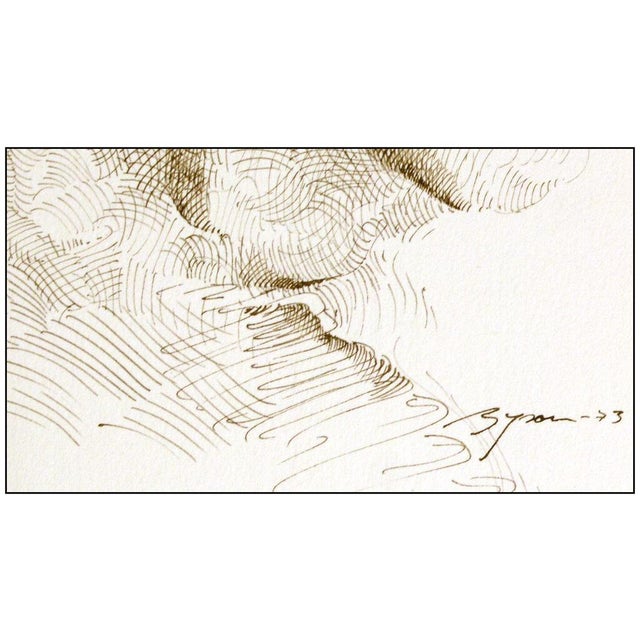 Figurative 1970s The Bone Structure, Byron Galvez For Sale - Image 3 of 4
