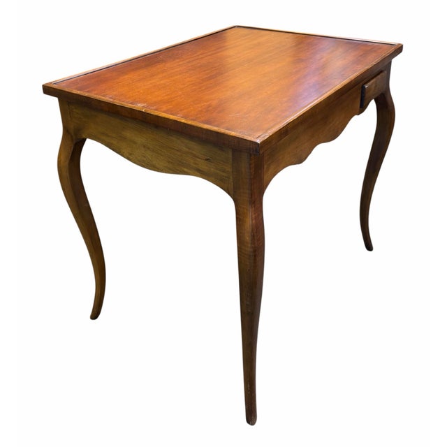 Mid 20th Century Louis XV Style Marquetry Chess & Backgammon Game Table For Sale In Los Angeles - Image 6 of 7