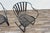 Mid-Century Modern Pair of Vintage Mid-Century Modern Wrought Iron Patio Bouncer Lounge Chairs | Russell Woodard Style For Sale - Image 3 of 18