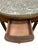 1910s Antique French Louis XVI Mahogany & Marble Bouillotte Center Table For Sale - Image 4 of 7