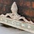 Mid 20th Century Swedish Gustavian Style Trumeau Wall Mirror With Laurel Swags - Newly Painted For Sale In Mobile - Image 6 of 18