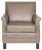 Wood Club Chair With Silver Nailheads in Clay & Espresso For Sale - Image 7 of 7