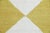 Berber Tribes of Morocco Mustard Yellow and White Diamond Checker Zanafi Flatweave Moroccan Wool Rug (Made-To-Order) 4x6' For Sale - Image 4 of 5