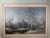 Sky Blue Vintage R. Scott Signed Winter Landscape Original Oil on Canvas, Framed For Sale - Image 8 of 18