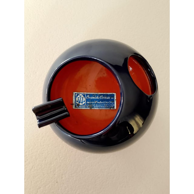 Space Age Ashtray Ceramiche Cermac, Italy, 1960s For Sale - Image 5 of 7