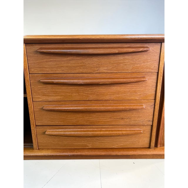 Model 1560 Teak Sideboard from Bernhard Pedersen & Søn, 1960s For Sale - Image 9 of 16