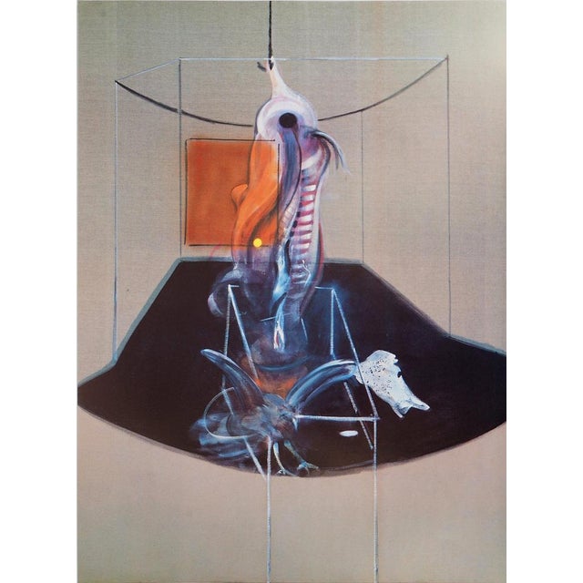 Francis Bacon (1909-1992) Carcass of Meat and Bird of Prey Original color poster after a work by the artist On poster...