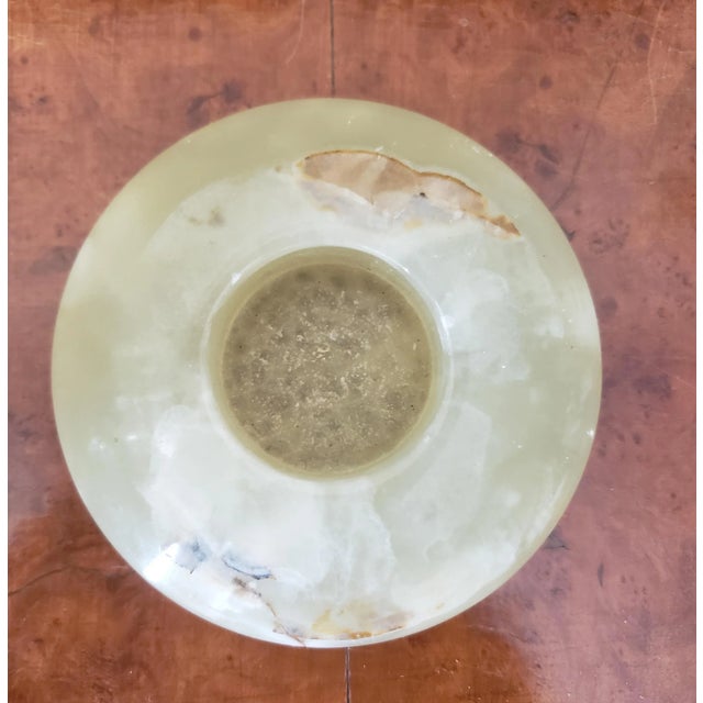 1970s Onyx Candle Holders, a Pair For Sale - Image 5 of 7