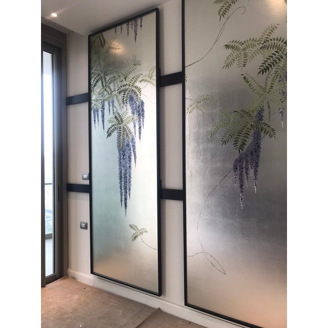 If you love the look of De Gournay wallpaper but not the price, this is for you. Silver Leaf Chinoiserie Hand‑Painted...