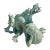 MCM Porcelain Celadon Andrea by Sadek Dragon Figurine For Sale