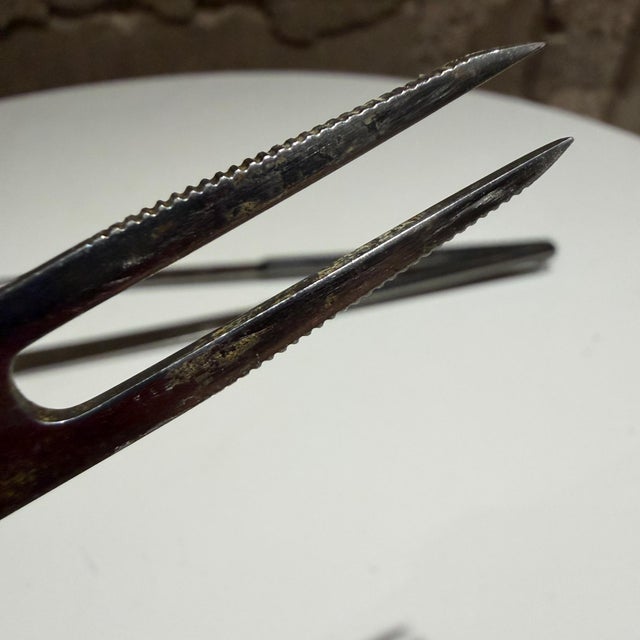 1940s Fondue Skewers Carl Auböck Amboss in Austria Mid Century Modern For Sale - Image 5 of 7